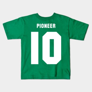 Pioneer 10 Jersey (variant) Kids T-Shirt